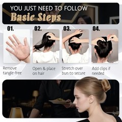Hair Net 100 Pcs, 20 Inches Hair Nets Elasticity Invisible Elastic Mesh