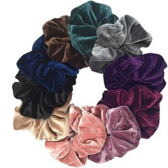 10 Pack Women Girl Hair Scrunchies Velvet Elastic Hair Bands Scrunchy Rope Ties