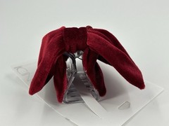 NEW ICING Claires Red bow Clip Womens Hair Accessory