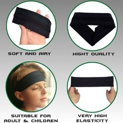 Men Women Moisture Wicking Wide Non-Slip Sport Headband Gym Workout Sweatband US