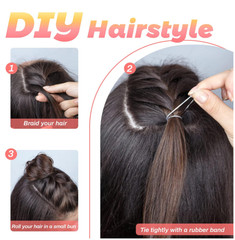 Clear Elastics Hair Bands 1500Pcs Mini Rubber Hairband Soften Small Ponytail Hol
