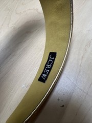 Women’s J.Crew Gold Metallic Leather Headband – Size: One Size