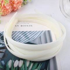 36 Pcs White Plastic Headbands – Bulk Plain DIY Hair Bands for Women & Girls