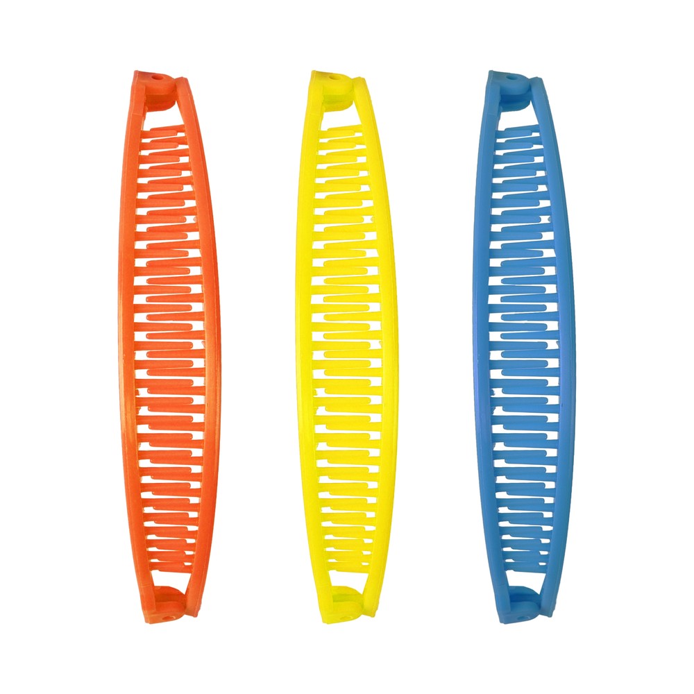 Set of 3 Banana Clips Hair Combs Standard Clinchers (Motique Accessories)