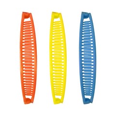 Set of 3 Banana Clips Hair Combs Standard Clinchers (Motique Accessories)