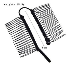 20 Teeth Banana Hair Comb Clip For Women Hair Pin Accessory Comb Clincher Double