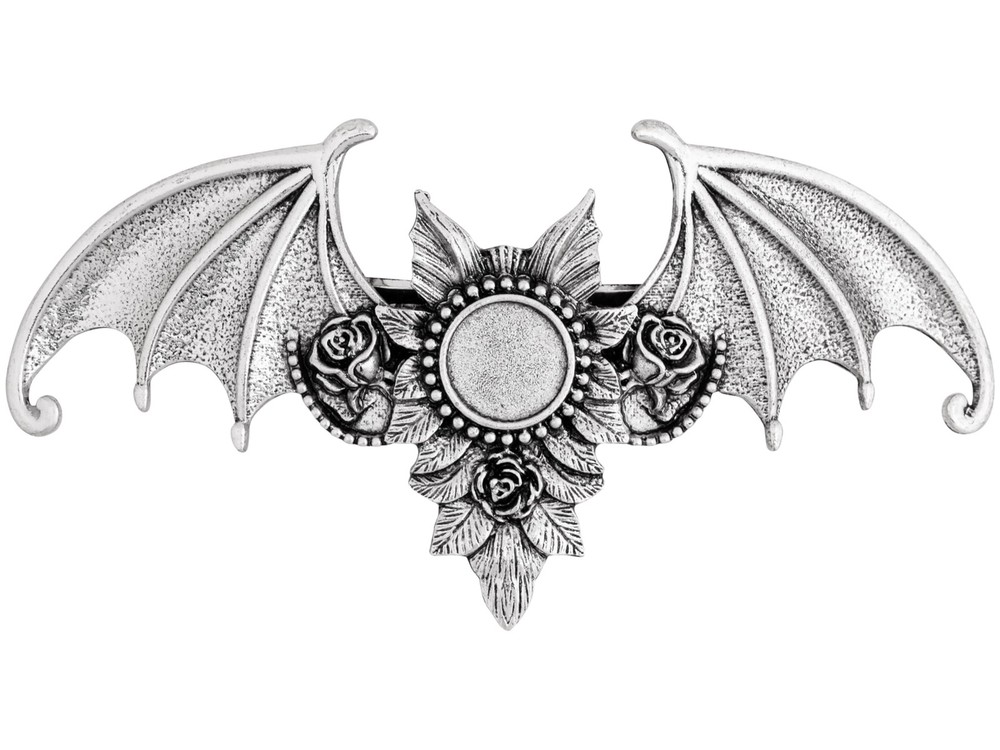 HAQUIL Vintage Gothic Bat Sun Hairpin, Punk Rock Hair 1 Count (Pack of 1), 27