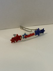 Patriotic Barrette 4th of July Barrette Hair Clip Hair Accessories Women Girls