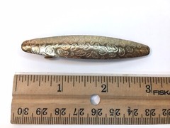 Vintage 1990’s Revlon Hair Barrette Textured Gold Tone