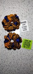 One Pair Handmade Novelty Fashion Hair Scrunchies