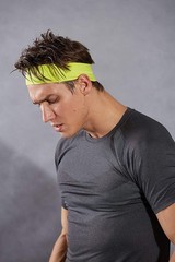 Sweatband Sports Headband Yoga Gym Running Stretch Head Hair Band for Men Women