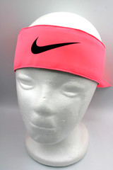 Nike Tennis Head Tie Tennis Basketball Running Coral Pink/Black