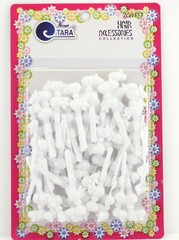TARA SELF HINGE BABY BOW HAIR BARRETTES – 42 PCS. (09118 & 09119)