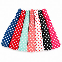 6 PCS Women Cotton Blend Dots Bandana Twist Knot Head Wrap Headband Twisted