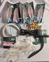 Lot Of 12 New Women’s Hair Accessories. Various Clips And Headbands (Lot A)