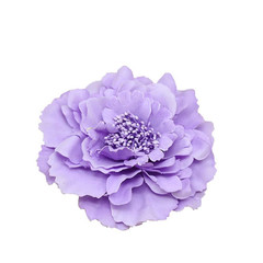 Women’s Bohemia Peony Flowers Hairpin Hair Clip Flower Brooch for Travel Party F