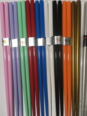 10 SOLID COLORS 10 Pair 9″ HAIR STICKS Chopsticks + tapestry Gift Bag