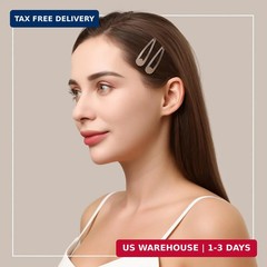Teenitor 148pcs Snap Hair Clips, 48pcs Hair Barrettes Hair Clips 100pcs Hair Ban