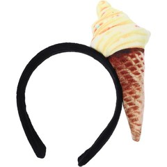 Ice Cream Headband Ice Cream Cone Shape Headpiece Novelties Unisex Adult Mini…