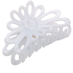 Parcelona French Plume Medium 3″ Celluloid Acetate Hair Claw for Women and Girls