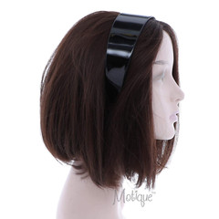 2 Inch Hard Plastic Headband with Teeth Women and Girls wide Hair band Black