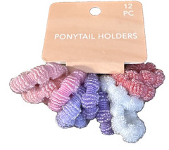 Unbranded Women’s Elastics Ponytail Holders 1pk of 12pcs–Brand New-SHIPS N 24HR