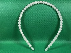 Pearl Headband Beaded Embellished Elegant Thin Headband Hair Accessory