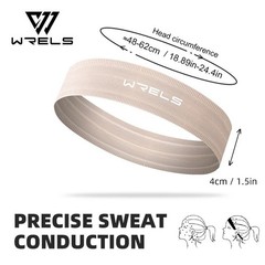 Sports Headband Anti Slip Sweatband Running Yoga Gym Workout Hair Band Men Women