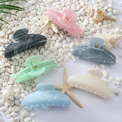 6 Pack Hair Claw Clips for Women – Large Large-Classic, Neutral Color