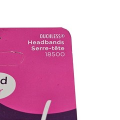 Goody Headbands Set of 3 Pks Zigzag Tan Cream Blue Thick Hair Ouchless 18500 NEW