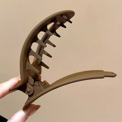 Korean Elegant Hair Claws Crab Matte Acetic Acid Hair Clip Spoon Hairgrip Hairpi