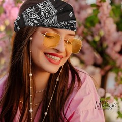 Wide and Stretchy Cotton Bandana Headwrap, Multiple Colors (Hot Pink Paisley,…