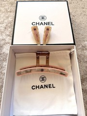 Pink Hair Clips Set – GWP VIP Gift Chanel Beauté With Box & Dust Bag