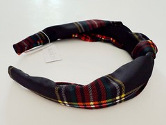 NWT J Crew Factory Women’s Knot Red Green Yellow Christmas Holiday Headband