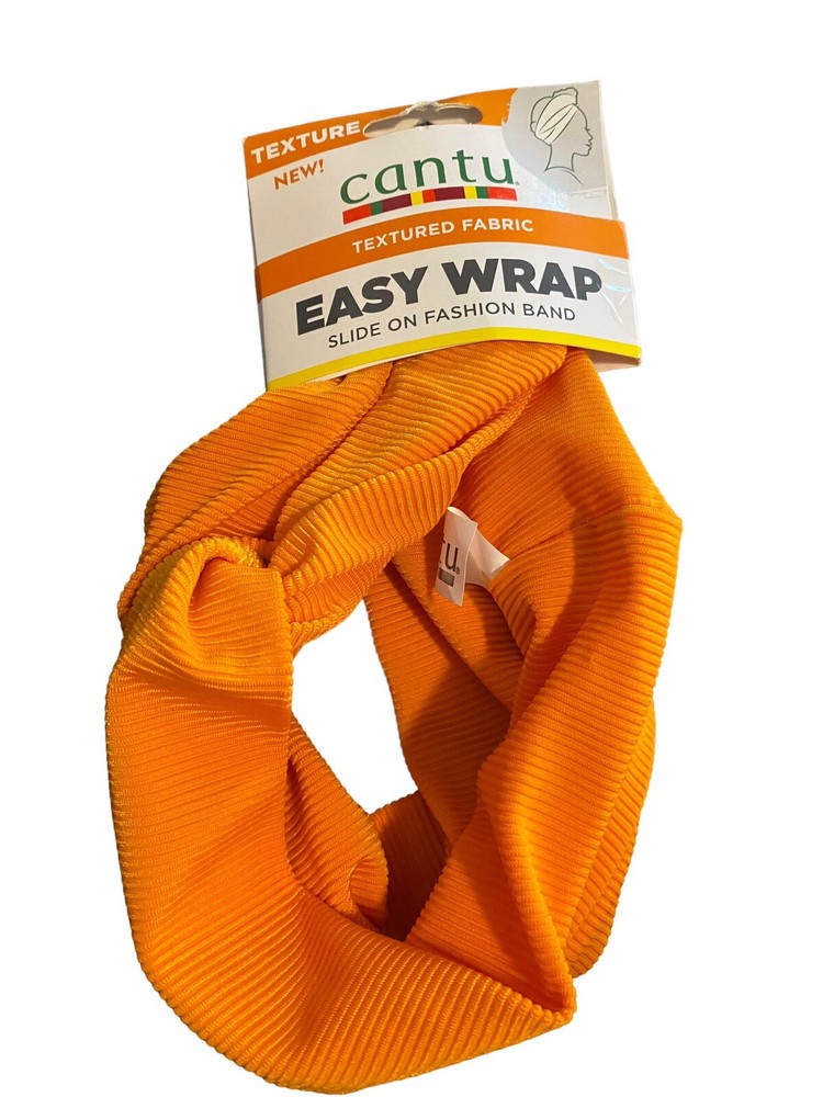 Cantu One Size Fits All Textured Fabric Wrap – Orange Easy Wrap
