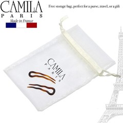 Paris AD823 French Twist Stick Hair Fork, 2 Small Wavy U Shaped Hair Pin Clip…