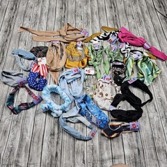 Claires Hair Accessories Lot Womens One Size Headbands Scarves Scrunchies Mixed