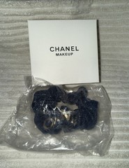 CHANEL Women’s Fabric Novelty Scrunchie With Box