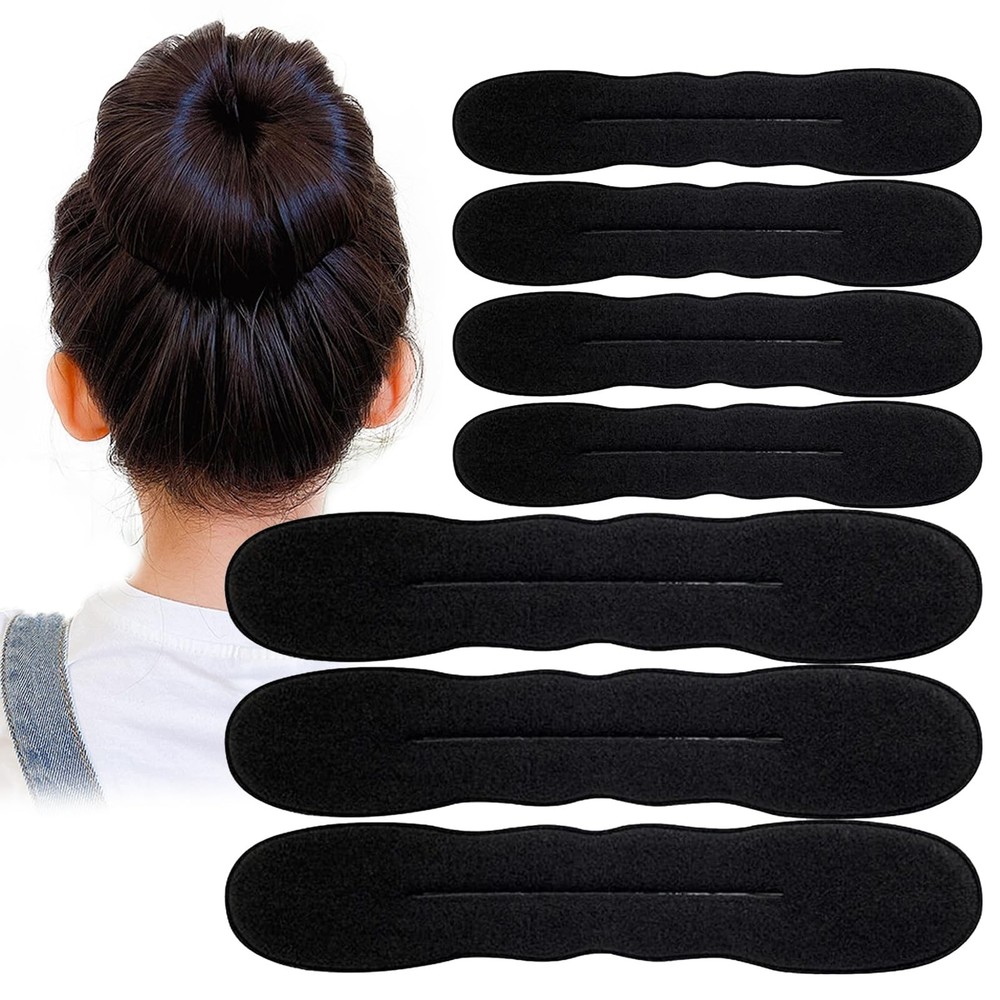 10 PCS Hair Bun Maker Magic Snap Roll Sponge Donut Bun Hair Maker for Women