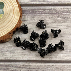 Bokwin 24 Pcs Mini Claw Hair Clips,10Mm/0.39 Inch Plastic Hair Claw Clips,Bright