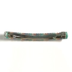 Hair Pin Barrette Bobby Slide Metal Clip Women Long Thin Colorful Made in France