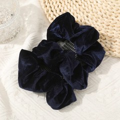 Velvet Stretchy Hair Comb Bun Maker, Easy Updo Tool with Elastic Design