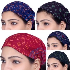 US STOCK 10 Pieces Women Rayon Headband Wide Hairband Bandana Lot Wrap Band Yoga