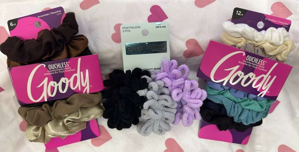 Asstd Pony Scrunchies. 21 total. FREE SHIPPING