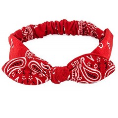 New Boho Women Soft Solid Print Headbands Vintage Cross Knot Elastic.