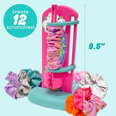 Just My Style Scrunchie Maker DIY Kit Create 12 Trendy Multicolor Scrunchies