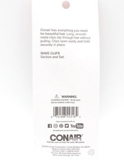 Conair Section & Set Secure Hold Clips 6 Clips 55316Z