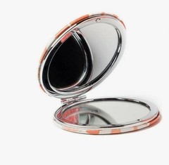 Crush Beauty Lot: 2x Kinda Spiraling Coil Hair Ties & Compact Pocket Mirror NEW