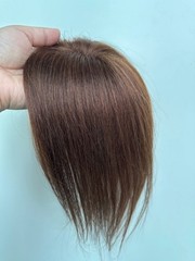 3.5″x3.5″Front Lace Touch fastener Hook&loop 100% Human Hair Headtop Topper 10″