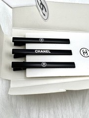 Chanel Beaute Hair Pin Clip Set Hair Accessory Limited Black 3 Pcs CC VIP NEW